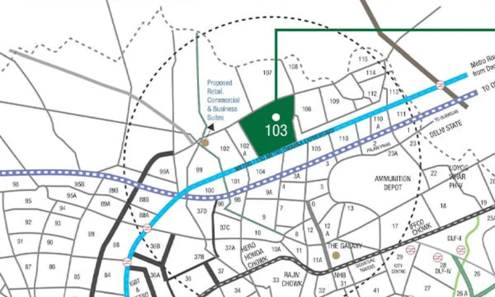 location map